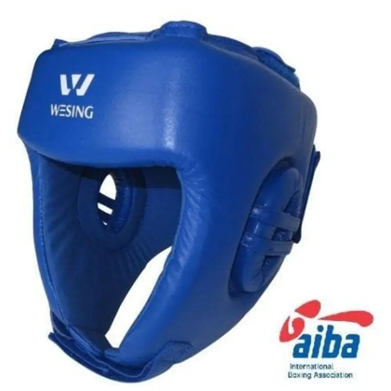 Morgan Wesing AIBA Approved Leather Head Guard