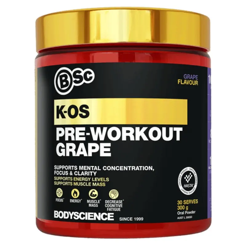BSC K-OS Pre-Workout 300g