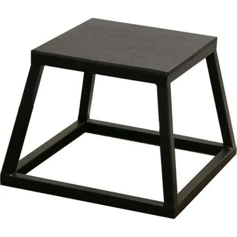 STEEL PLYO BOX, 12 inches (30cm) COMPETITION PLYO BOX - commercial-grade