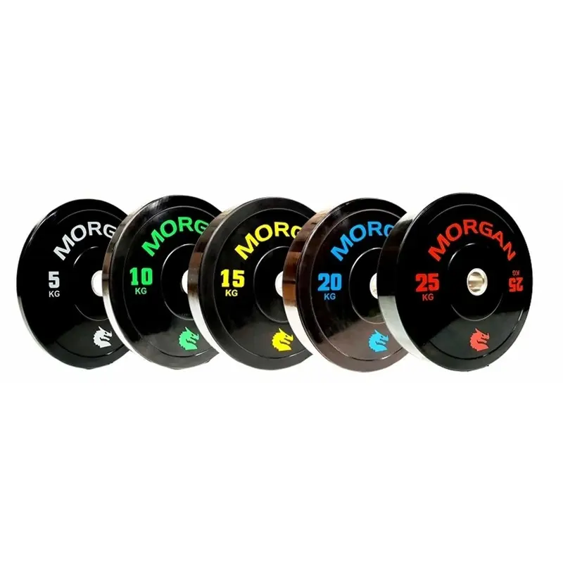 PACKAGE DEAL -150KG MORGAN OLYMPIC BUMPER PLATE PACK *