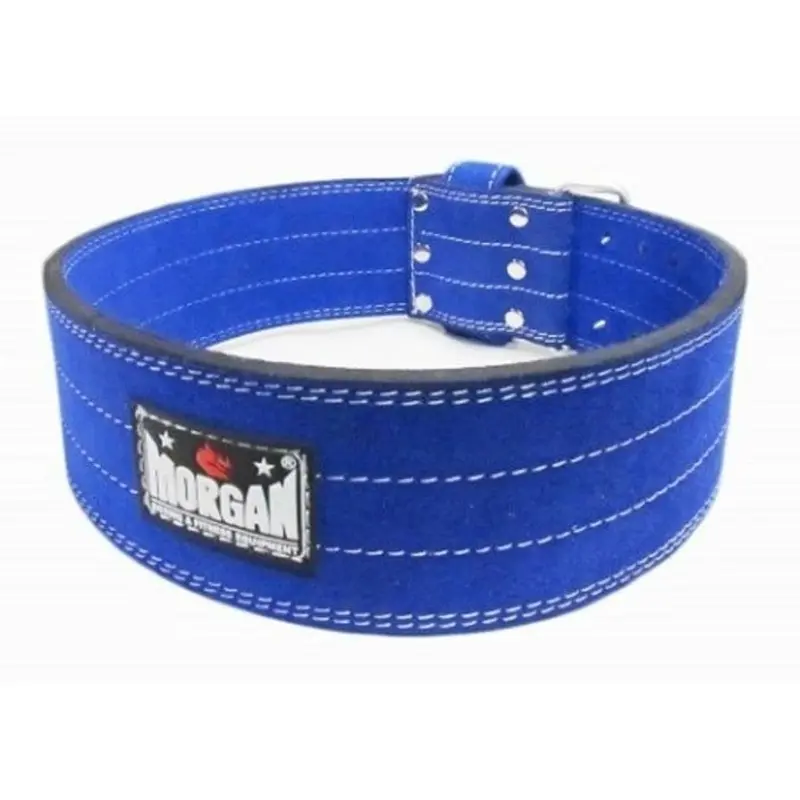 Morgan Quick Release Suede Leather Powerlifting Weight Belt
