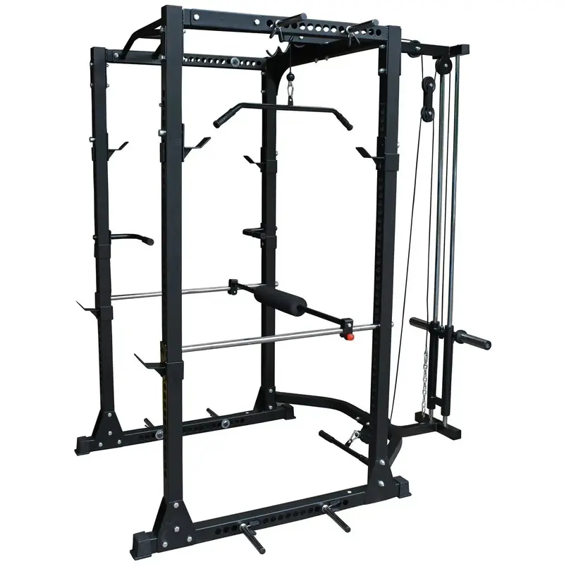 PACKAGE DEAL - Power Cage Including Lat Pull/Low Row Attachment