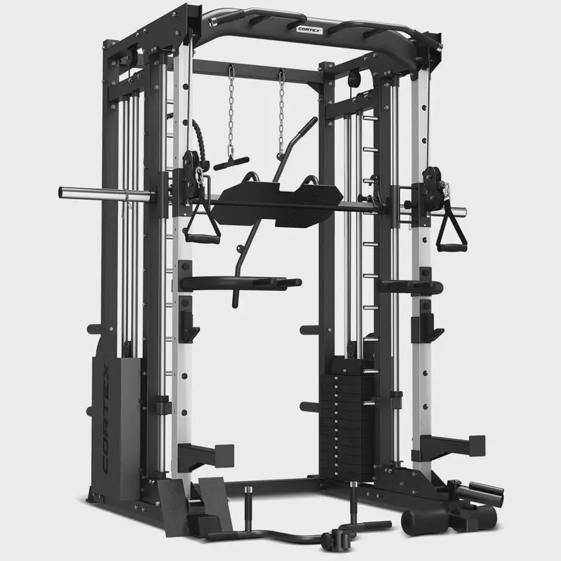 WINTER WORKOUT  SALE:  CORTEX SM-25 6-IN-1 POWER RACK WITH SMITH & CABLE MACHINE, $1698.00