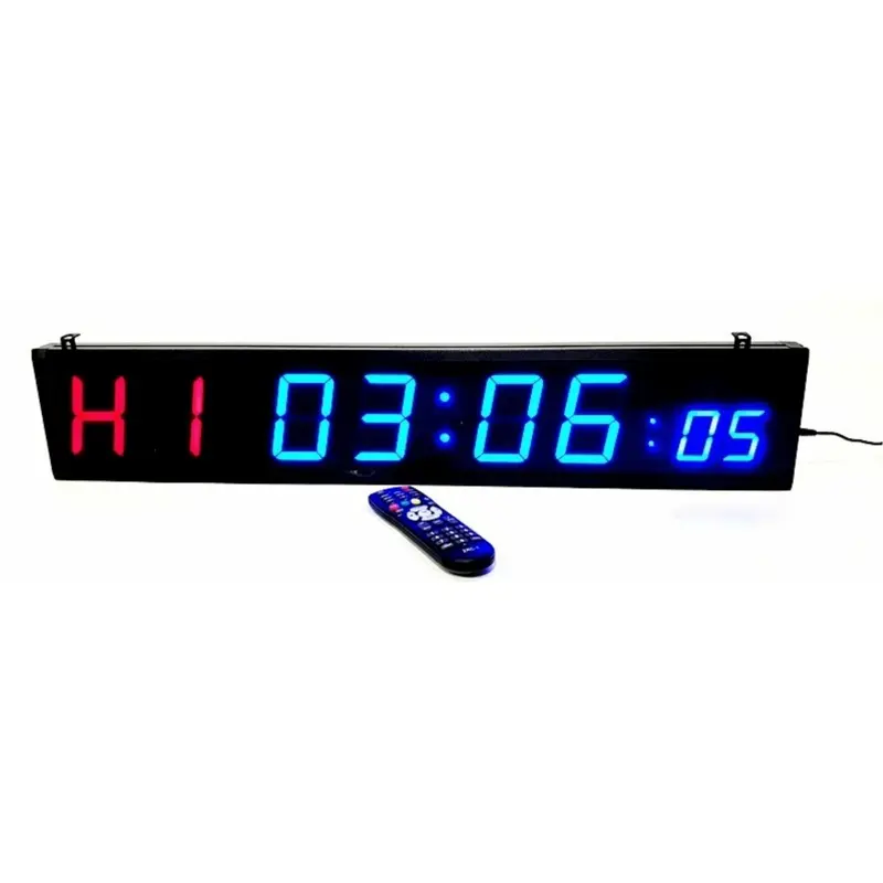 Morgan 8-Digit LED Fitness  Wall Timer