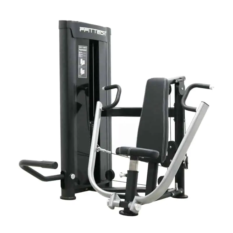 FFITTECH 24/7 COMMERCIAL CHEST PRESS with 100kg Precision weight stack