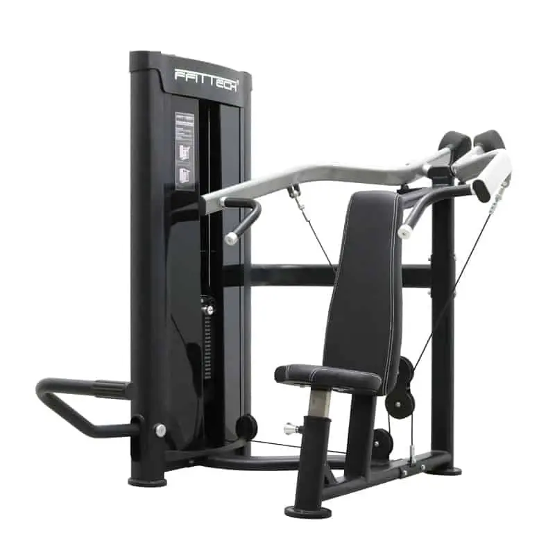 FFITTECH 24/7 COMMERCIAL SHOULDER PRESS with Precision Weight Stack
