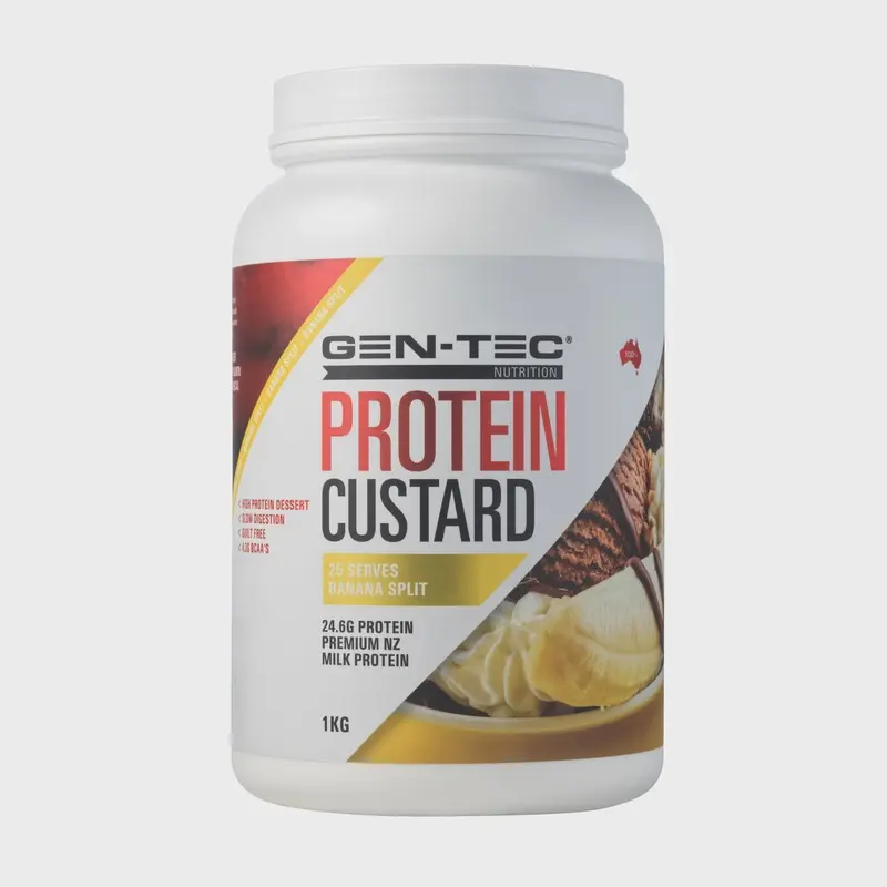 GEN-TEC PROTEIN CUSTARD, 1KG (BANANA)