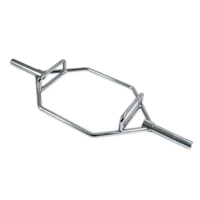 SPECIAL:  MORGAN CHROME HEX-TRAP BAR - 56" - 450kg Capacity