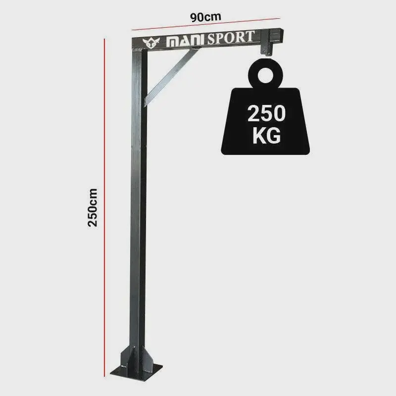 COMMERCIAL HEAVY DUTY BOXING BAG STAND - FLOOR MOUNTED