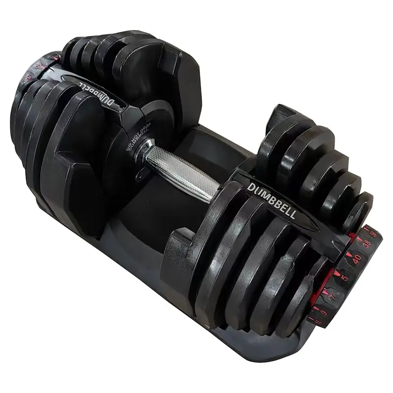 EdgeFit 40Kg Adjustable Single Dumbbell, 5 to 40kgs DUE AUGUST 2025, Pre-Order Now!