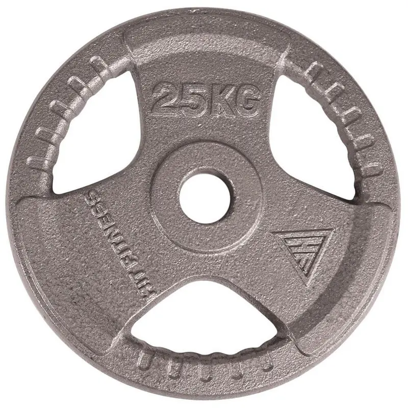 Olympic Cast Iron Tri-Grip Disc | 25kg