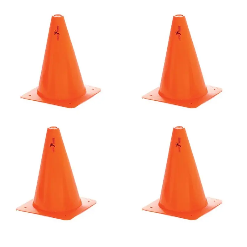 Precision Training Traffic Cones |  9" (4 Pack)