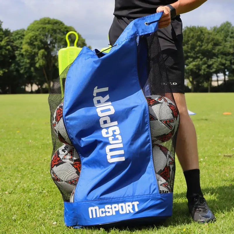 McSport Heavy Duty Ball Bag | Blue