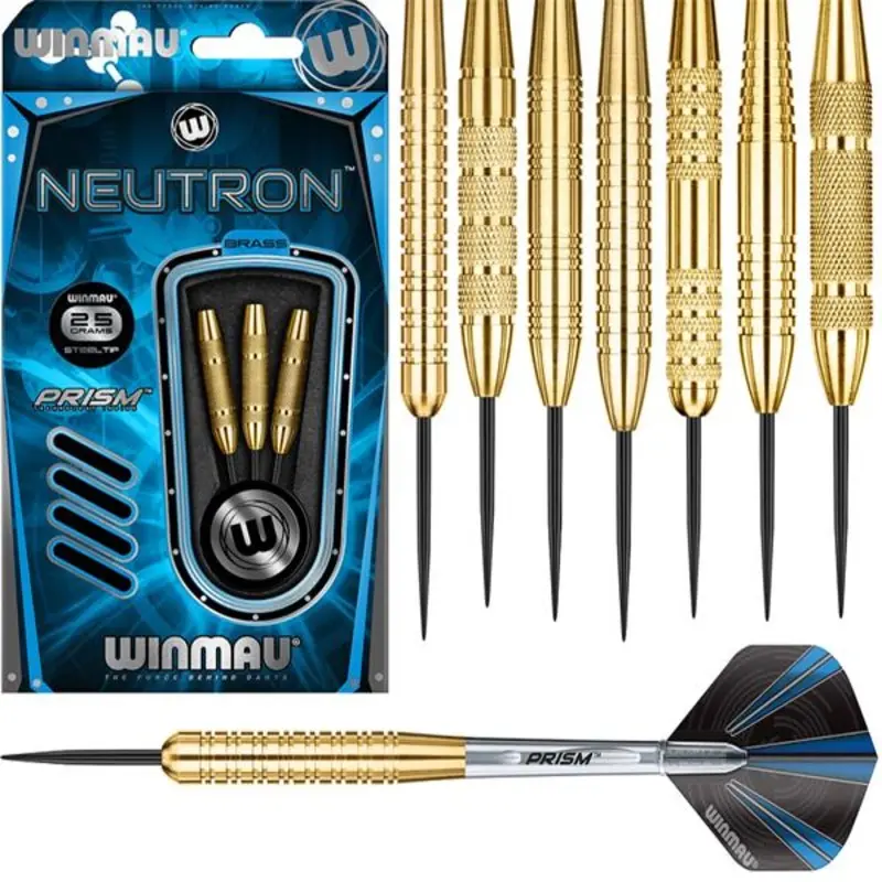 Winmau Neutron Steel Tip Darts | Set of 3