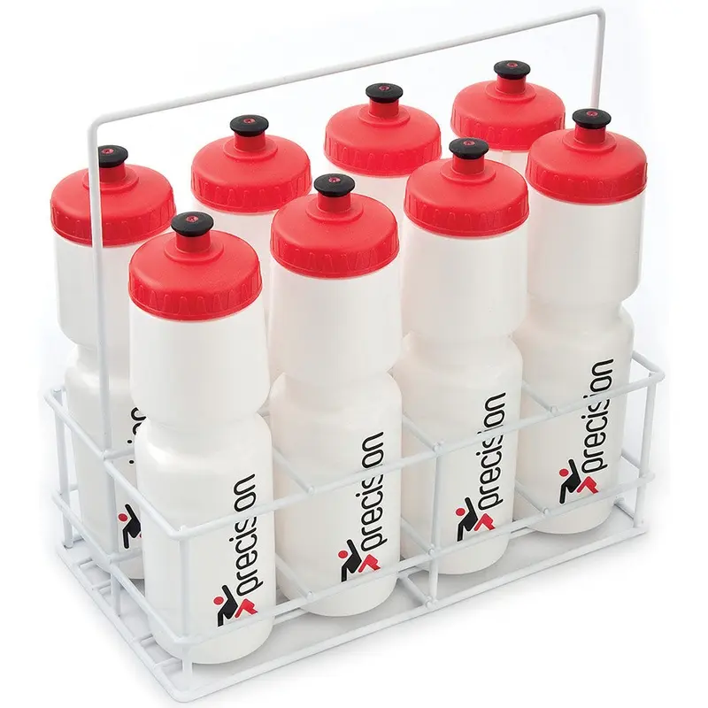 Precision Training Water Bottle Carrier & 8 Bottles