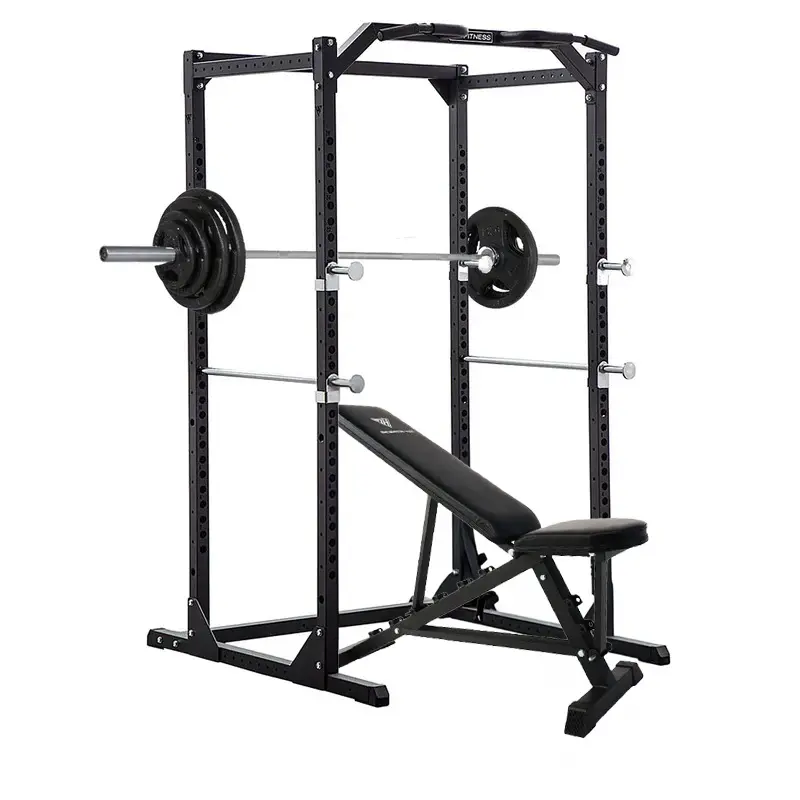 Hit Fitness Athletic Pack 120kg | Rack - Bench - Radial Plates