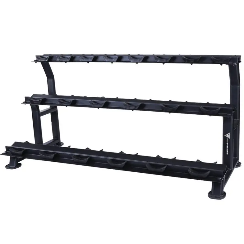 Hit Fitness Hex Dumbbell Rack | 10 Pairs