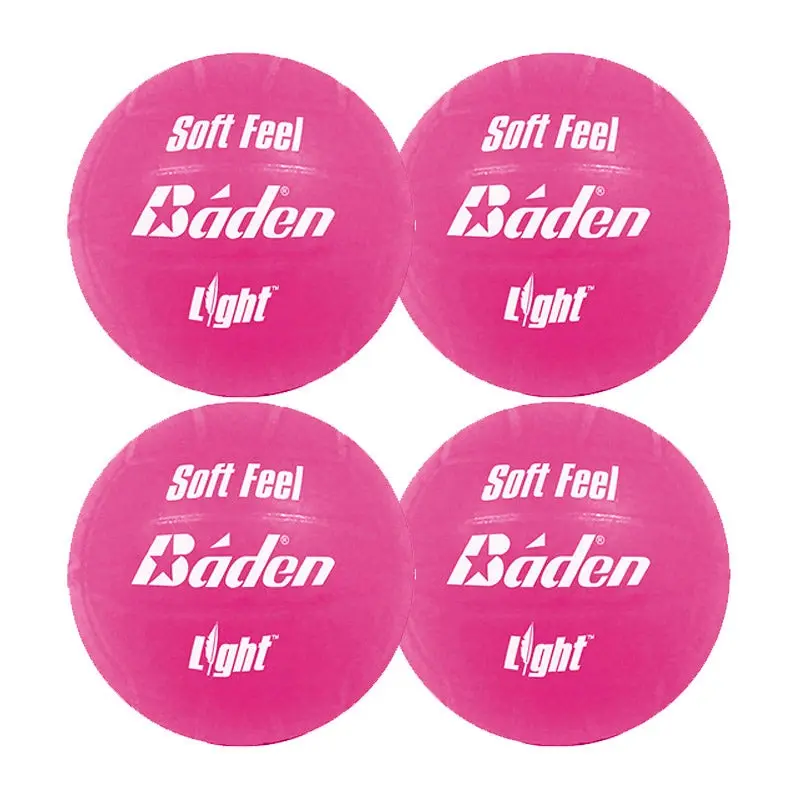 Baden Soft Feel Schools Volleyballs | 4 Pack