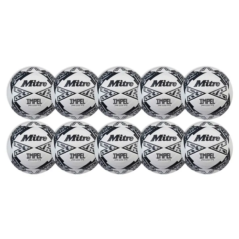 Mitre Junior Impel Lite 370g Football | 10 Pack