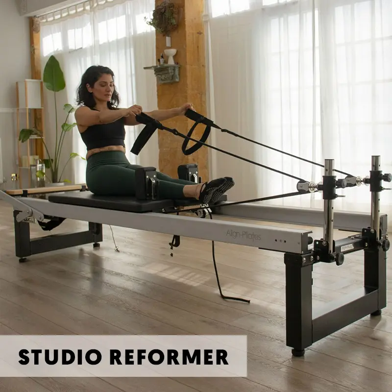 Align Pilates A8 Pro Reformer | Leg Extensions