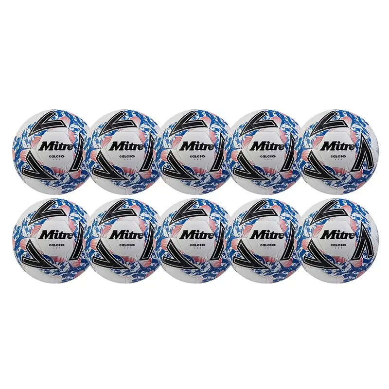Mitre Calcio One Training Football (Size 5) | 10 Pack