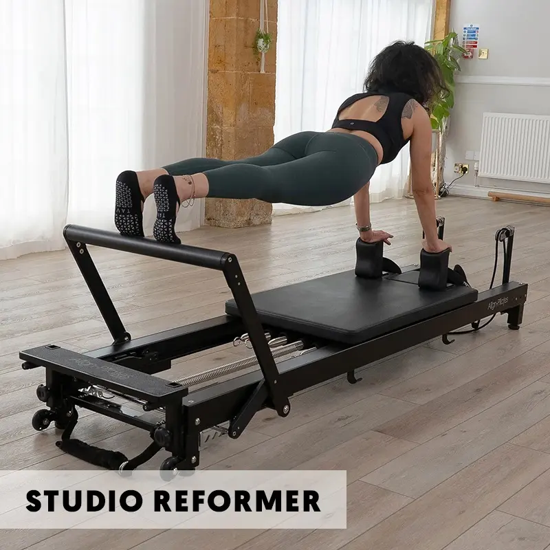 Align Pilates C8-Pro Pilates Reformer | Black