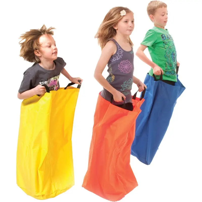 Playm8 (Set Of 6) Kangaroo Sack / Jump Sack (bag)
