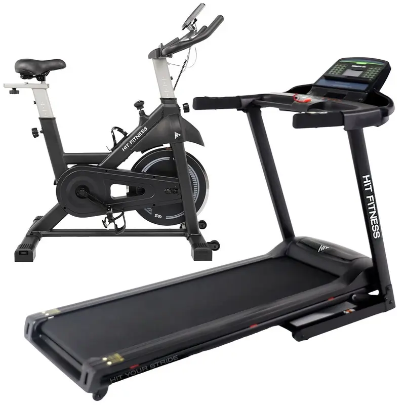 Hit Fitness H4 Treadmill and G5 Exercise Bike | Bundle
