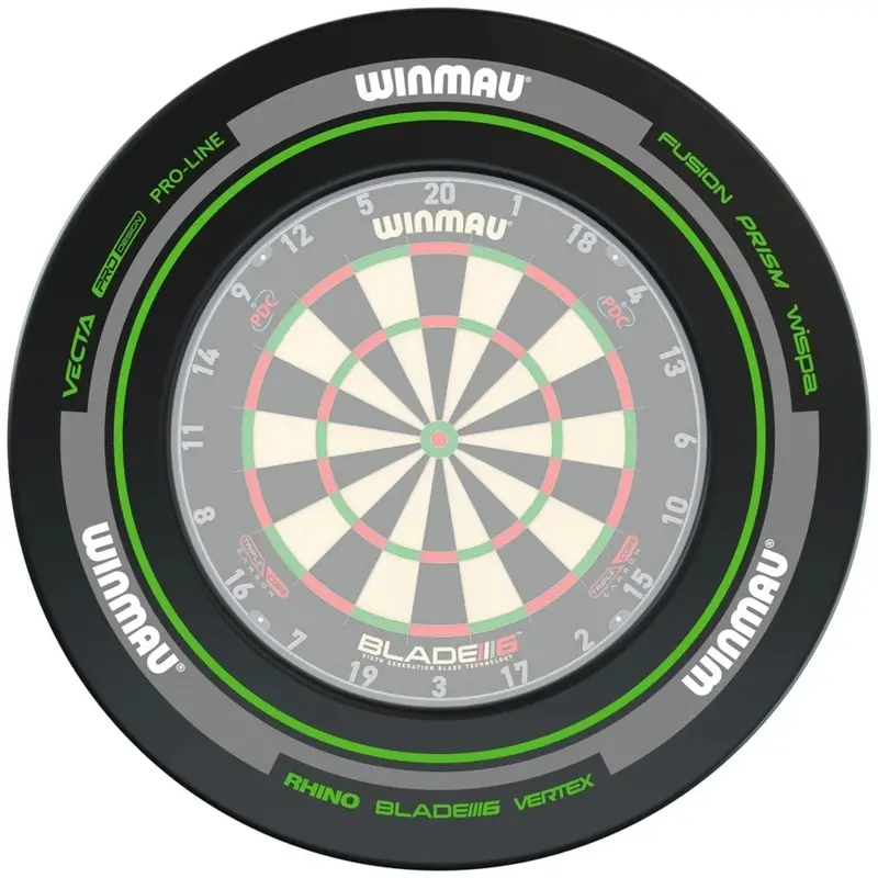 Winmau Advanced Surround | Black & Green