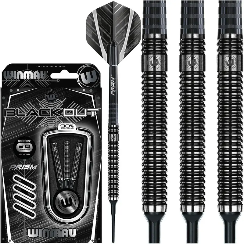 Winmau Blackout Darts | 90% Tungsten