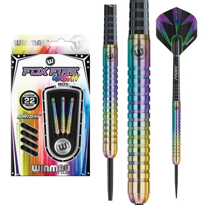 Winmau Foxfire Urban Darts | 80% Tungsten