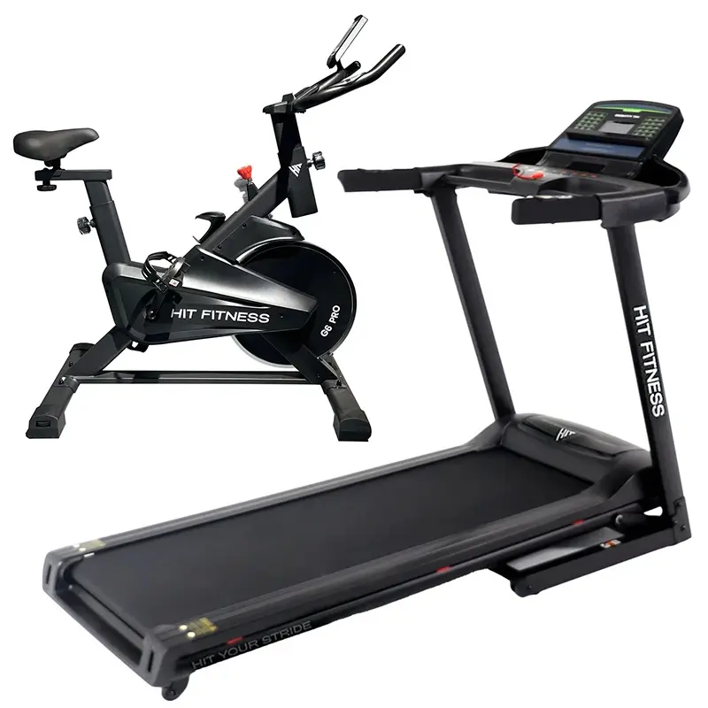 Hit Fitness H4 Treadmill and G6 Exercise Bike | Bundle