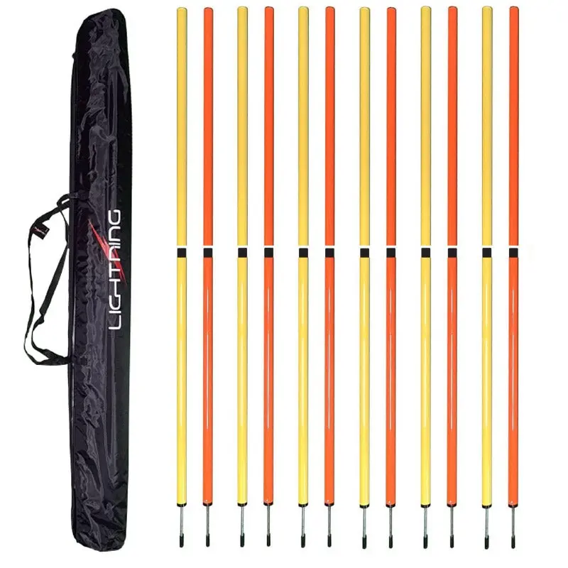 Lightning Boundary Pole Set | 12 with Bag
