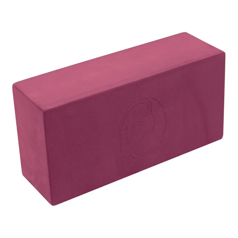 Fitness Mad Hi-Density Yoga Brick  | Burgundy