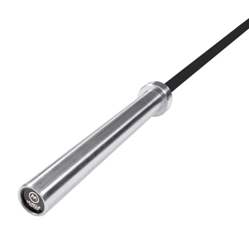Muscle Motion Hardened Chrome Olympic Barbell (20kg) - 1500lbs Rating