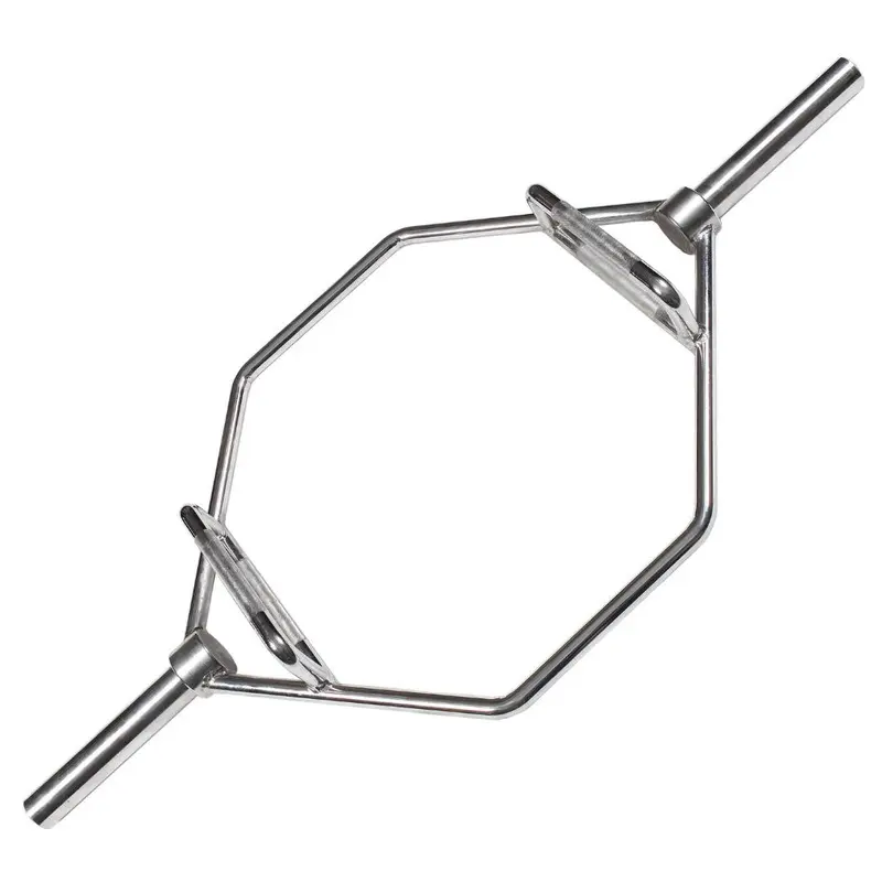 Muscle Motion Olympic Hex Shrug Deadlift Trap Barbell 4.5ft