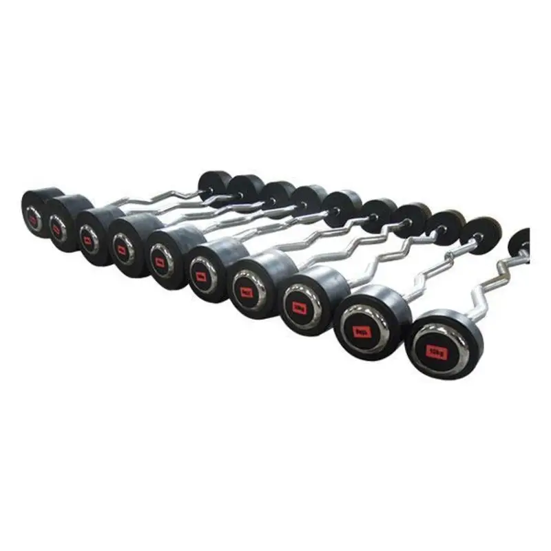 Muscle Motion Fixed Curl Barbell Set 7.5kg-30kg