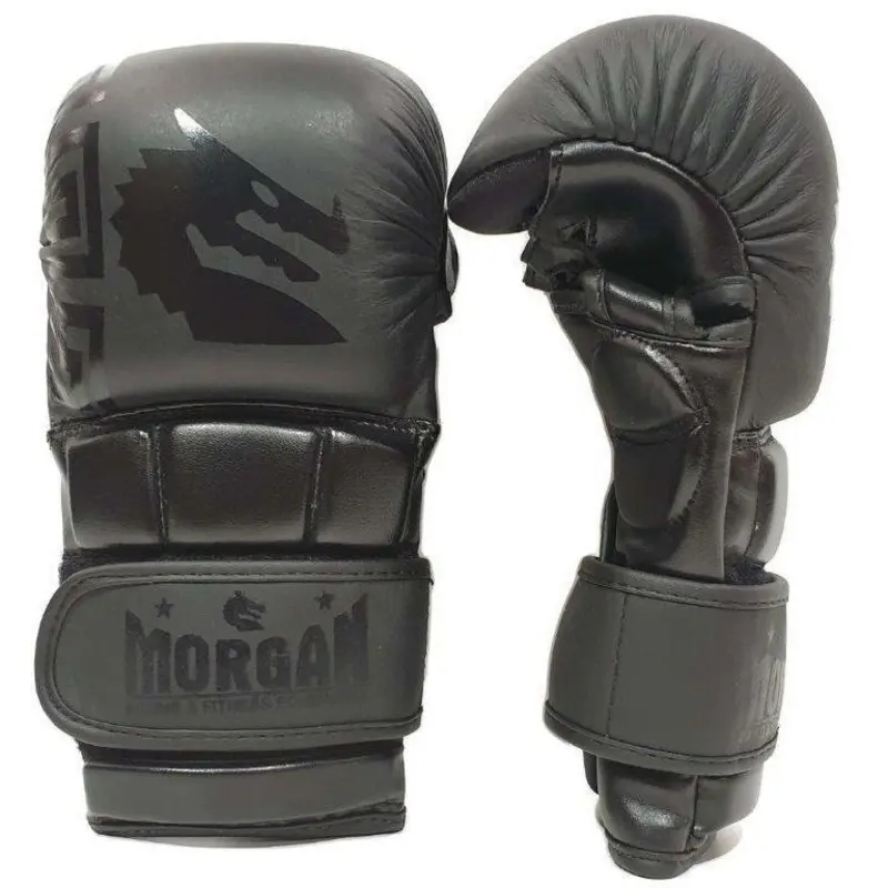 Morgan B2 Bomber Leather Shoto MMA Sparring Gloves