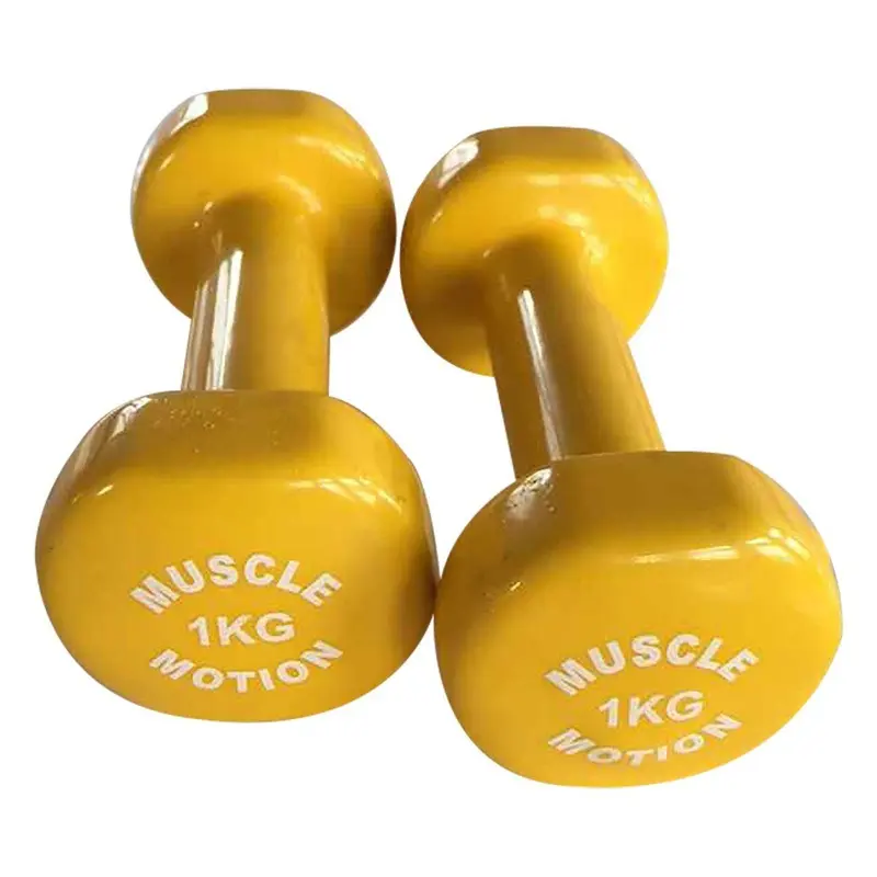 Muscle Motion Vinyl Dumbbells - 1/2/3/4/5/6/7/8/9/10kg Pair