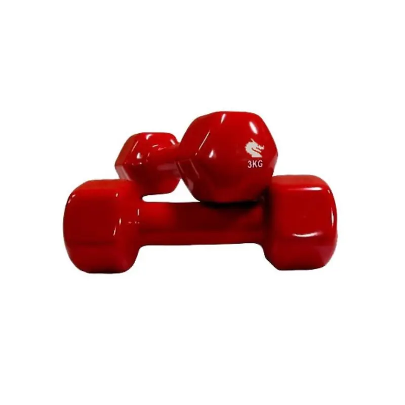 Morgan Vinyl Dumbbells 3kg pair