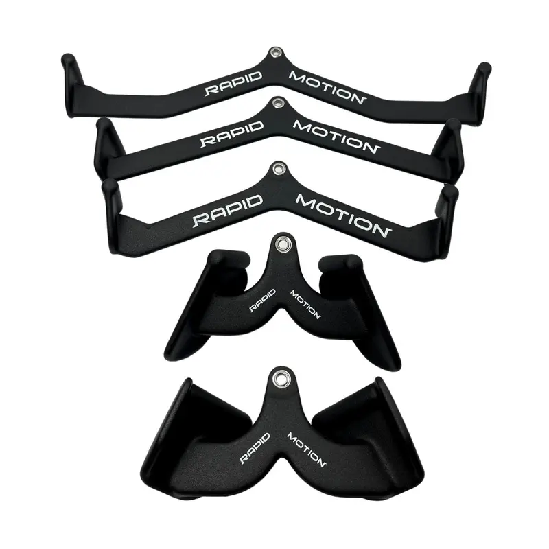 Rapid Motion Power MAG Grip Cable Attachments - Lat Pulldown and Row - 5 Pack