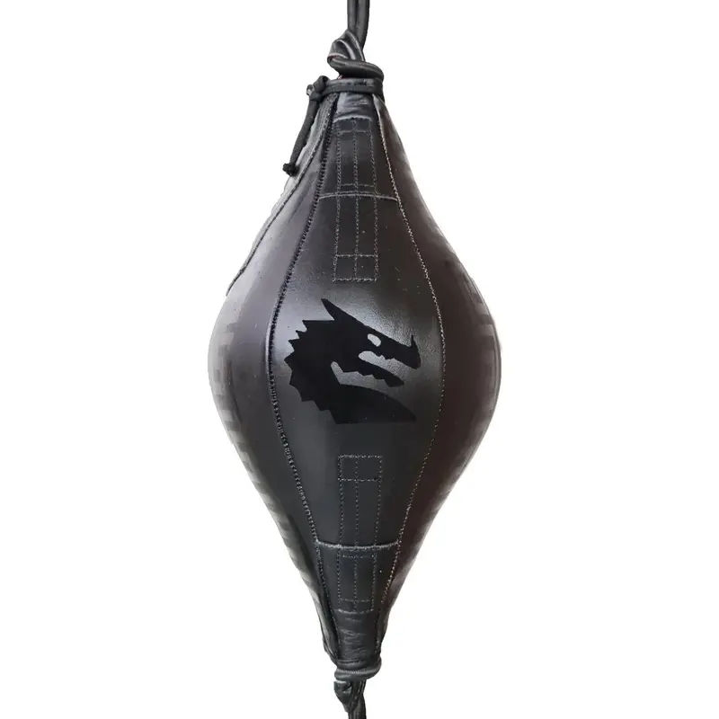 Morgan B2 Bomber Leather Floor to Ceiling Ball + Adjustable Straps