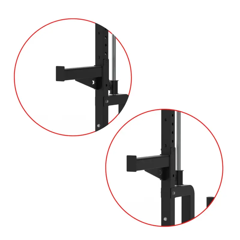 Muscle Motion Safety Spotter Arms for Valor Racks