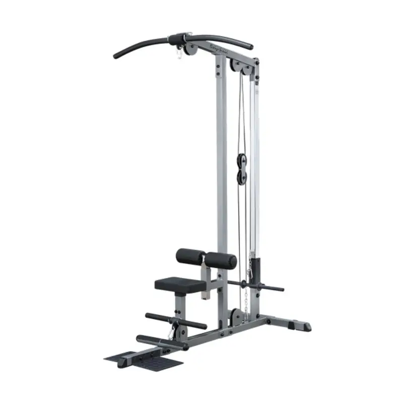Body Solid Pro Lat Pulldown Low Row Machine (Plate Loaded) - GLM83
