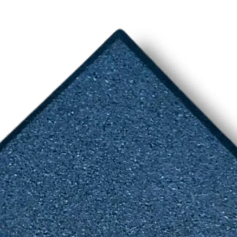 Commercial Rubber Gym Flooring - Blue (1000mm x 1000mm x 15mm)
