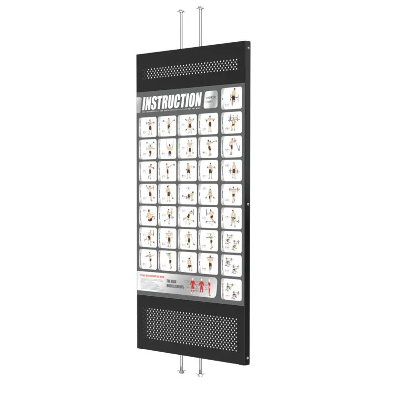 Rapid Motion Metal Exercise illustrator board (FT1008)