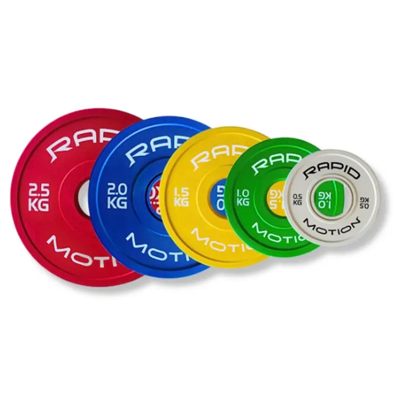 Rapid Motion Rubber Coated Olympic Precision Fractional Change Plates
