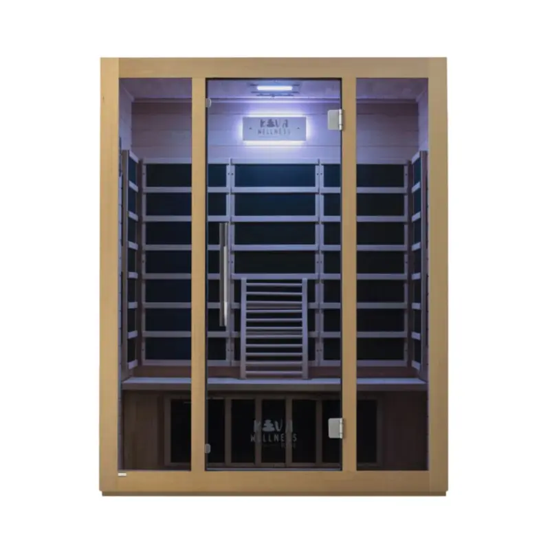 Kiva Rise Far-Infrared Sauna 3 Person