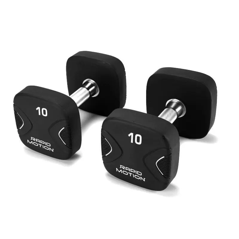 Rapid Motion Square PU Polyurethane Dumbbell - Clearance - RMPUDS