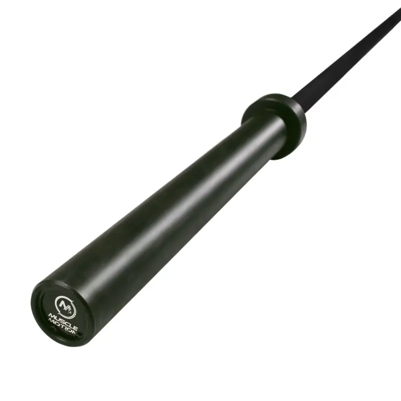 Muscle Motion 20kg Cerakote Black Olympic Barbell (1500LBS RATING)
